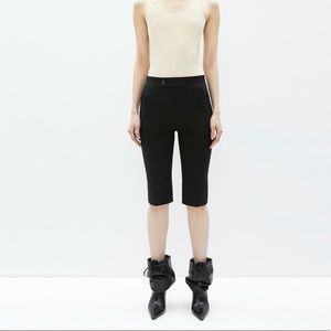 BNWOT HELMUT LANG SLIM COTTON SHORTS SZ 2